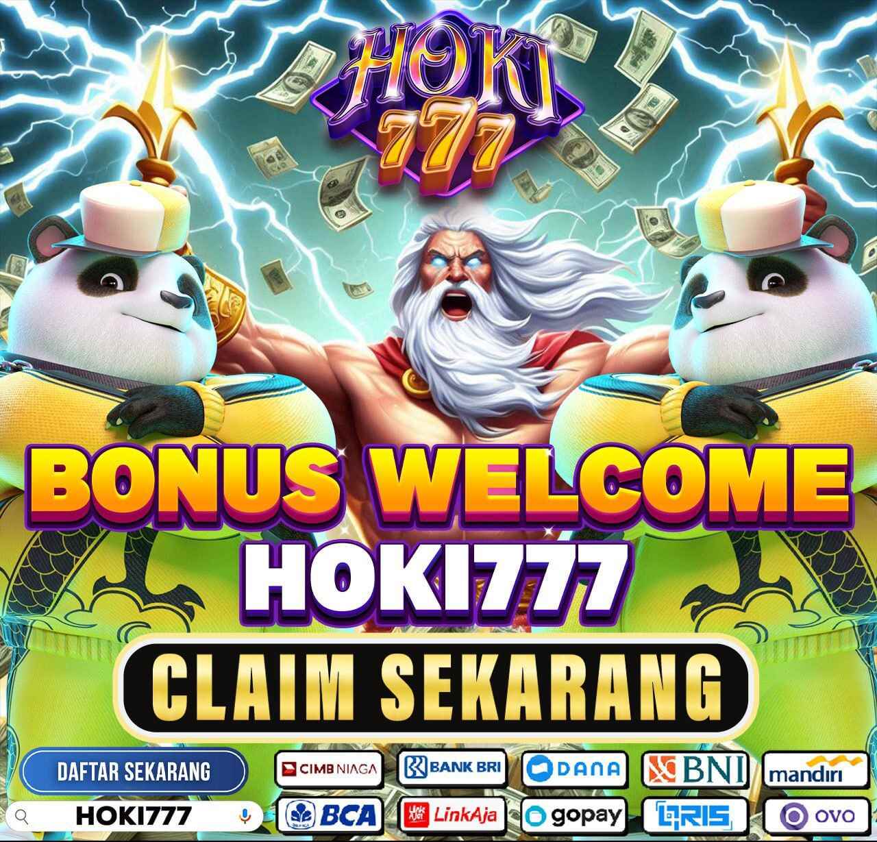 Bonus Welcome Hoki777 Terbaru