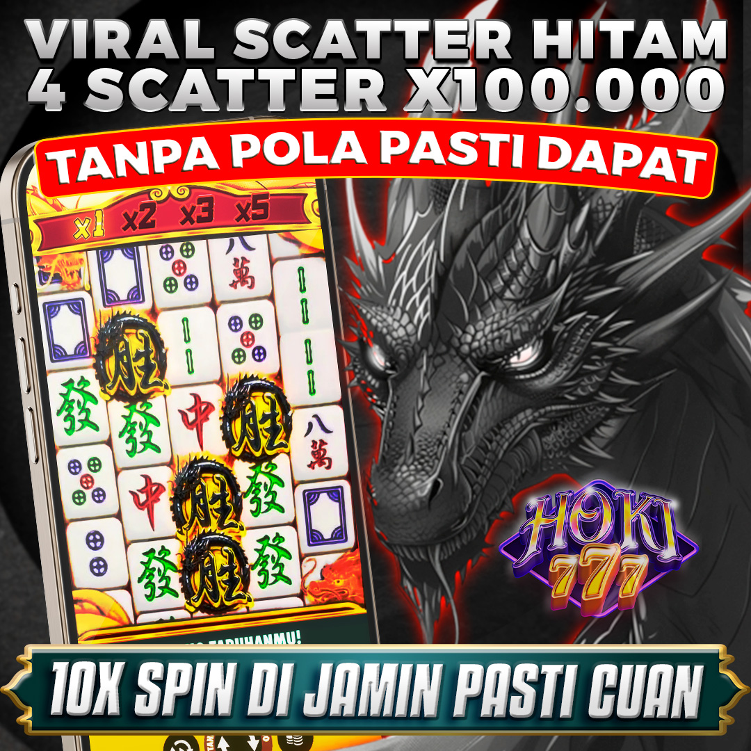 Cara Dapat Scatter Hitam di Hoki777
