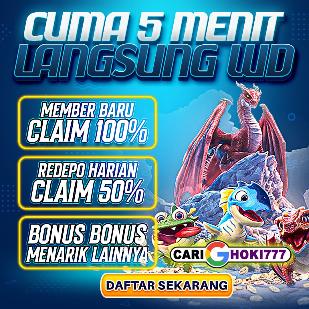 Bonus Redepo 50% Hoki777